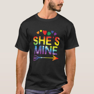 Lesbian Couple Funny, sie ist meine, die LGBT-Matc T-Shirt
