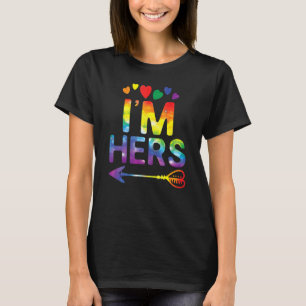 Lesbian Couple I's Matching LGBT Pride T-Shirt