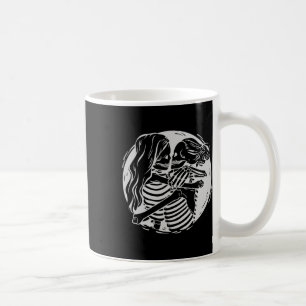 Lesbian Couple Lgbtq Pride Skeletons Kissing Valen Kaffeetasse