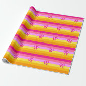 Lesbian Dawn Pride WLW Geschenkpapier (Ungerollt)