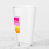 Lesbian Dawn Pride WLW Glas (Links)