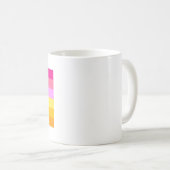 Lesbian Dawn Pride WLW Kaffeetasse (VorderseiteRechts)