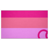 Lesbian Dawn Pride WLW Stoff (Fat Quarter (45,7 x 55,9 cm))