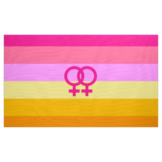 Lesbian Dawn Pride WLW Stoff (Yard (91,4 cm))