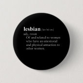LESBIAN (Definition) Button (Vorderseite)