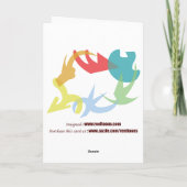 Lesbian Dinosaur Karte (Rückseite)