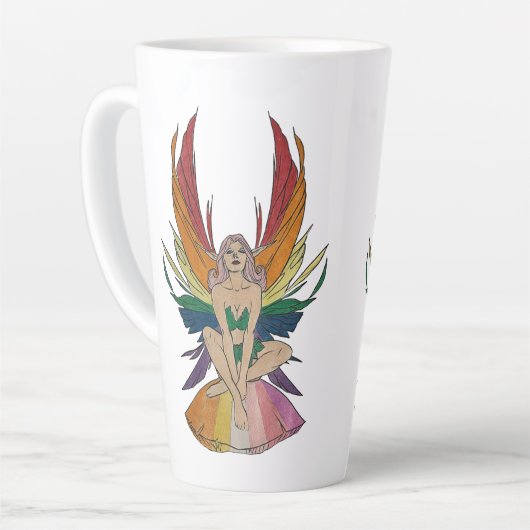 Lesbian Faerie Milchtasse (Linke Ecke)