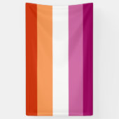 Lesbian Flag Banner (Vertikal)