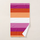 Lesbian Flag Handtuch (Handtuch)