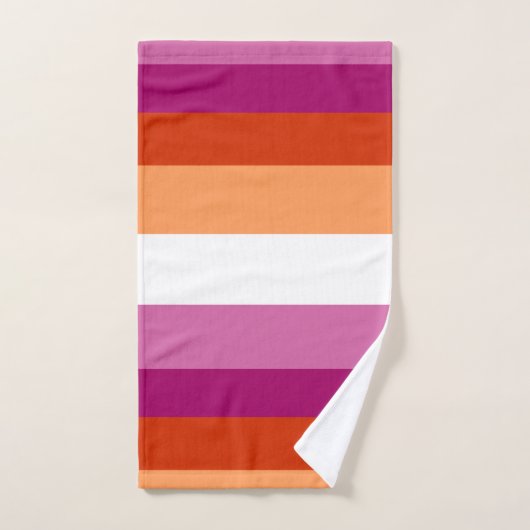 Lesbian Flag Handtuch (Handtuch)
