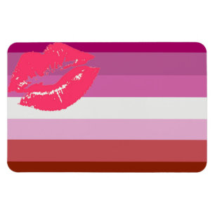LESBIAN FLAG ORIGINAL -.png Magnet