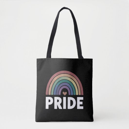 Lesbian Funny LGBT Gay Pride Rainbow Tasche (Vorderseite)