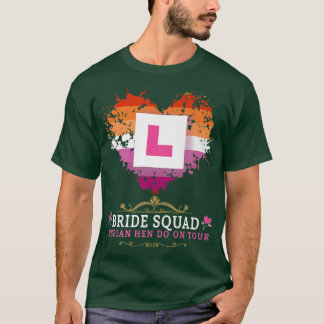 Lesbian Hen Do Outfits For Women & Group Hen Night T-Shirt