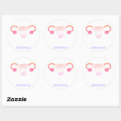 Lesbian Jewterus Sticker (Blatt)