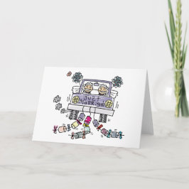 Lesbian Just Married Cards Ankündigung