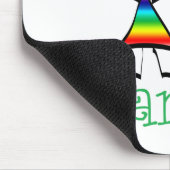 Lesbian Just Married Mousepad (Ecke)