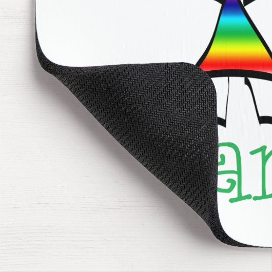 Lesbian Just Married Mousepad (Ecke)