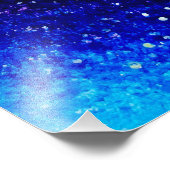 Lesbian kiss in blue and purple   fotodruck (Ecke)