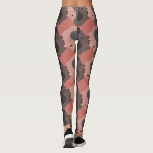 Lesbian Kiss Leggings (Rückseite)