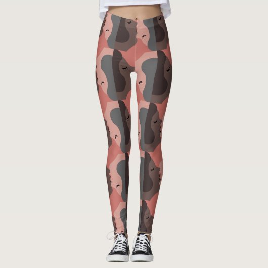Lesbian Kiss Leggings (Vorderseite)