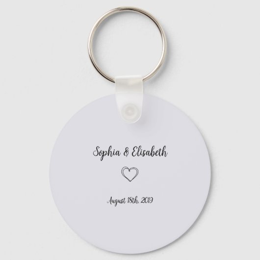 Lesbian Kiss Matching Couples Schlüsselanhänger (Rückseite)