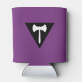 Lesbian Labrys Pride Flag Dosenkühler (Rückseite)