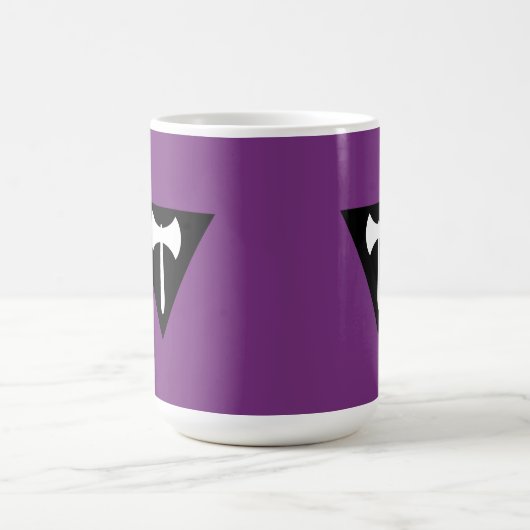 Lesbian Labrys Pride Flag Kaffeetasse (Mittel)