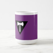 Lesbian Labrys Pride Flag Kaffeetasse (Mittel)