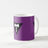 Lesbian Labrys Pride Flag Kaffeetasse (VorderseiteRechts)