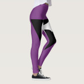 Lesbian Labrys Pride Flag Leggings (Rechts)