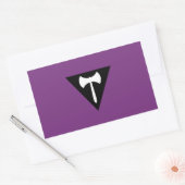 Lesbian Labrys Pride Flag Rechteckiger Aufkleber (Umschlag)
