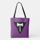 Lesbian Labrys Pride Flag Tasche (Rückseite)