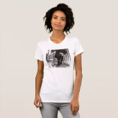 Lesbian Legs Kiss T-Shirt (Vorne ganz)