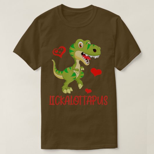 Lesbian Lickalottapus T-Shirt (Design vorne)
