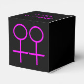 Lesbian Liebhaber Custom Gevor Box Geschenkschachtel (Rückseite)