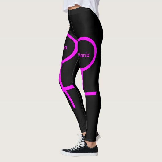Lesbian Liebhaber Personalisierter Leggings (Links)