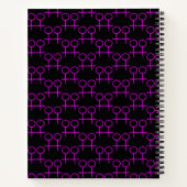 Lesbian Lovers Custom Notebook Notizblock (Rückseite)
