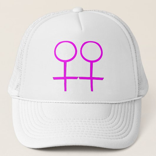Lesbian Lovers Hat Truckerkappe (Vorderseite)