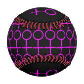 Lesbian Lovers Personalisiert Baseball (Rückseite)