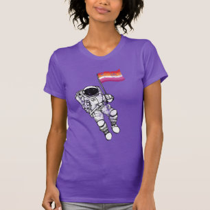 LESBIAN MOONWOMAN DISTRESSIERT T-Shirt