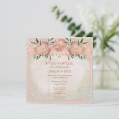 Lesbian Mrs. and Mrs. Blush Floral (Stehend Vorderseite)