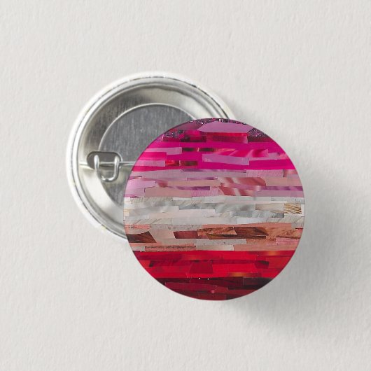 Lesbian Pride Button (Vorne & Hinten)