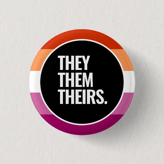 Lesbian Pride Button (Vorderseite)