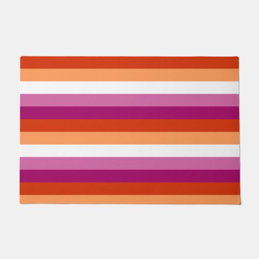 Lesbian Pride Doormat Fußmatte (Vorderseite)