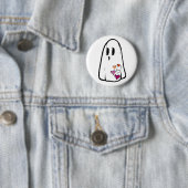 Lesbian Pride Ghost Button (Beispiel)