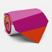 Lesbian Pride Krawatte (Gerollt)