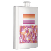 Lesbian Pride/Lesbian Camo Flachmann (Rechts)