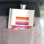 Lesbian Pride/Lesbian Camo Flachmann (Beispiel)