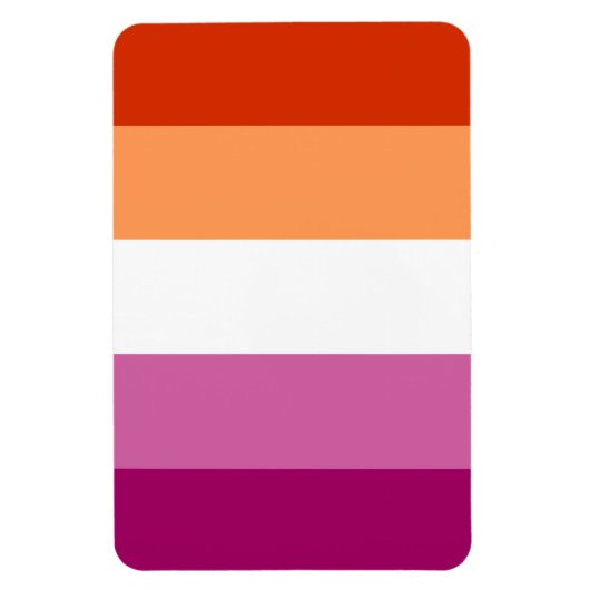 Lesbian Pride Magnet (Vertikal)