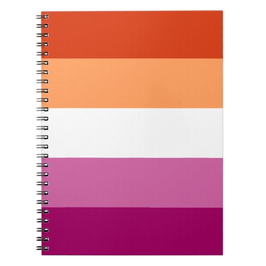 Lesbian Pride Notizblock (Vorderseite)